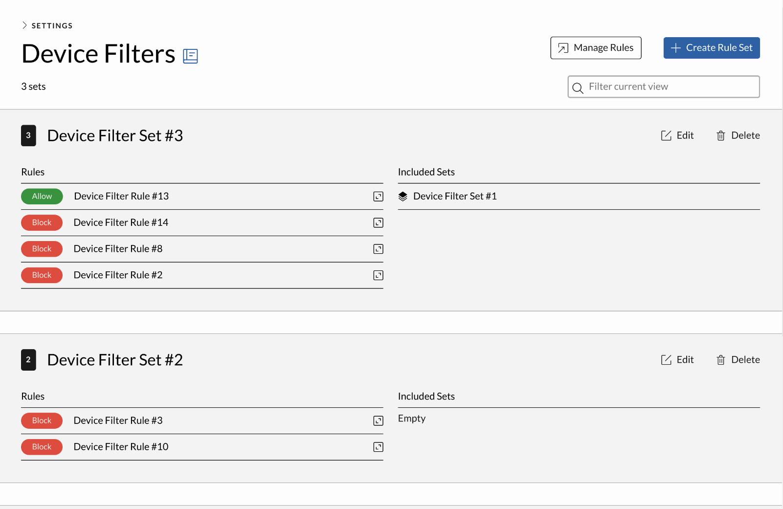 Rulesets